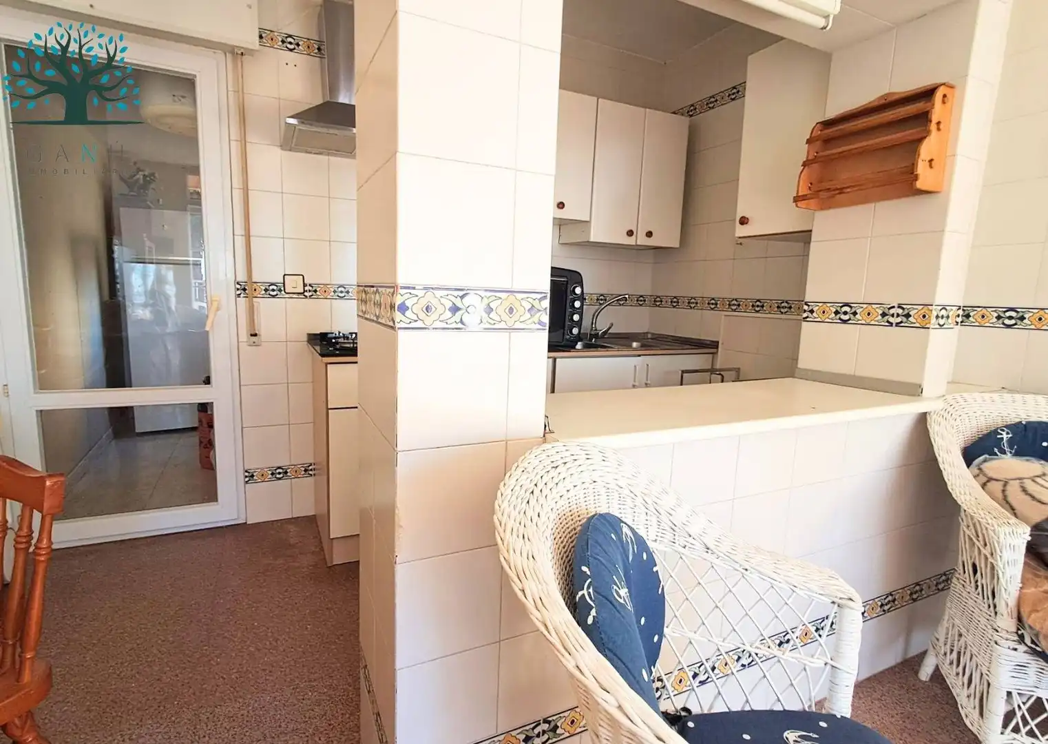 Cocina de Dúplex en venta en Mazarrón con Terraza, Amueblado y Balcón
