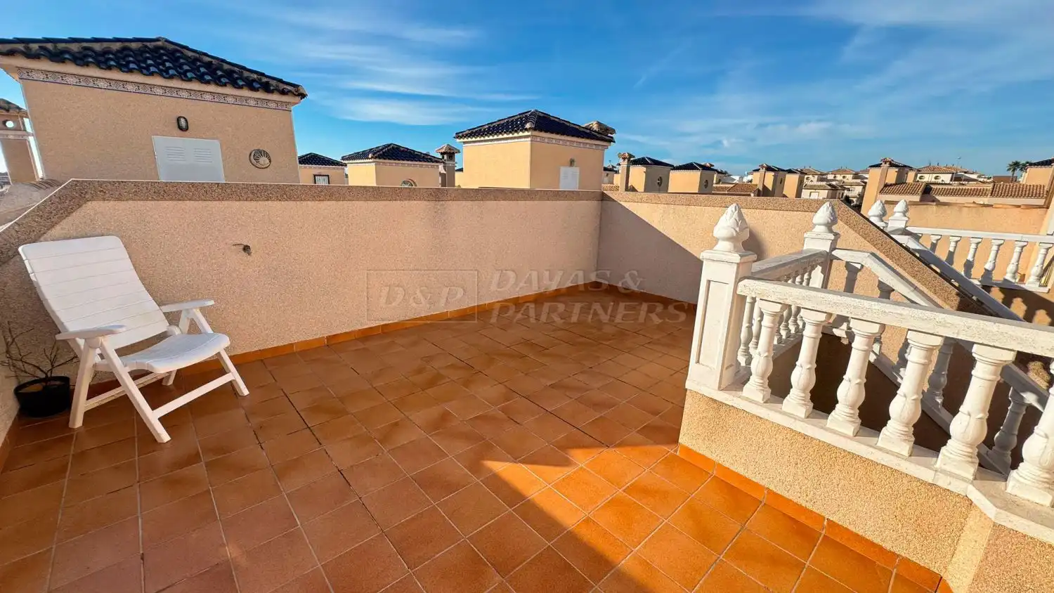 Terrassa de Casa adosada en venda en Orihuela amb Jardí privat, Terrassa i Piscina comunitària