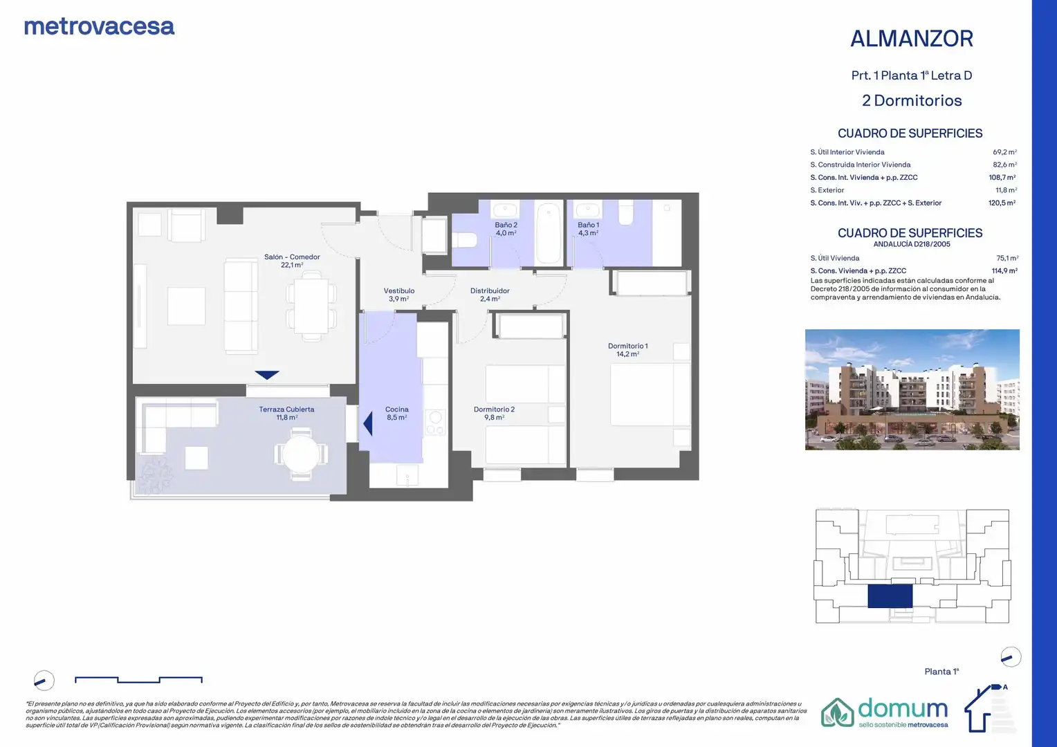 Habitatge d'obra nova en venda a Parcela R. Palmas Altas, imagen 2
