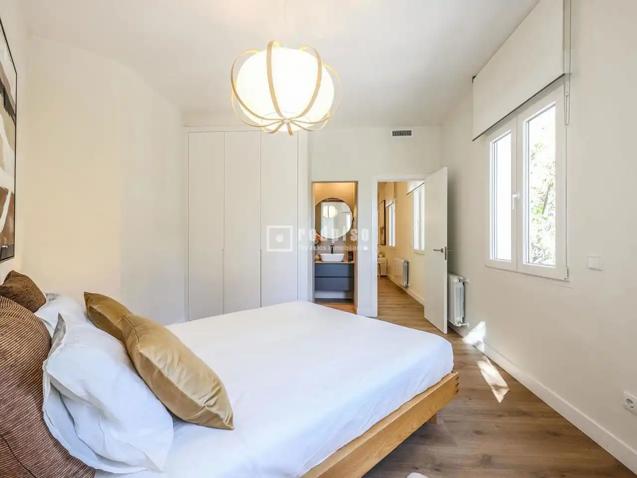 Bedroom of Flat for sale in Madrid  with Air Conditioner, Heating and Terrace