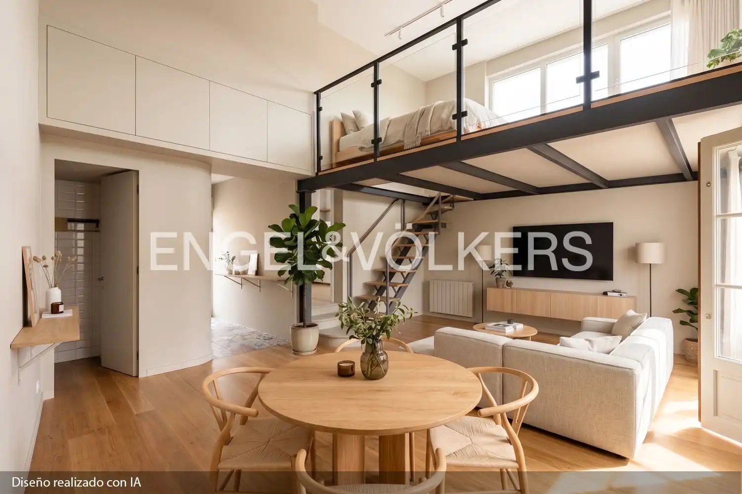 Living room of Flat for sale in Valencia  with Air Conditioner, Heating and Balcony