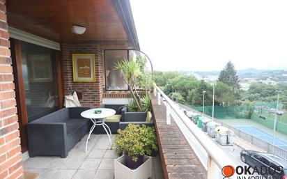 Balcony of Flat for sale in Donostia - San Sebastián   with Heating, Terrace and Storage room