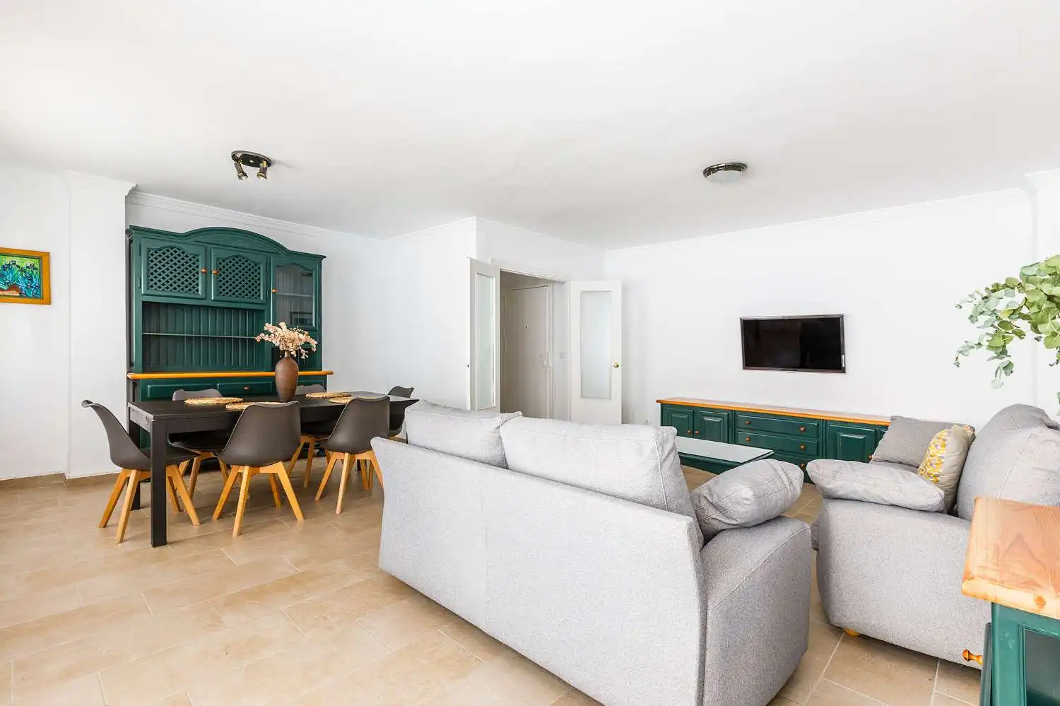 Living room of Duplexes for rent in Vélez-Málaga  with Air Conditioner, Heating and Furnished