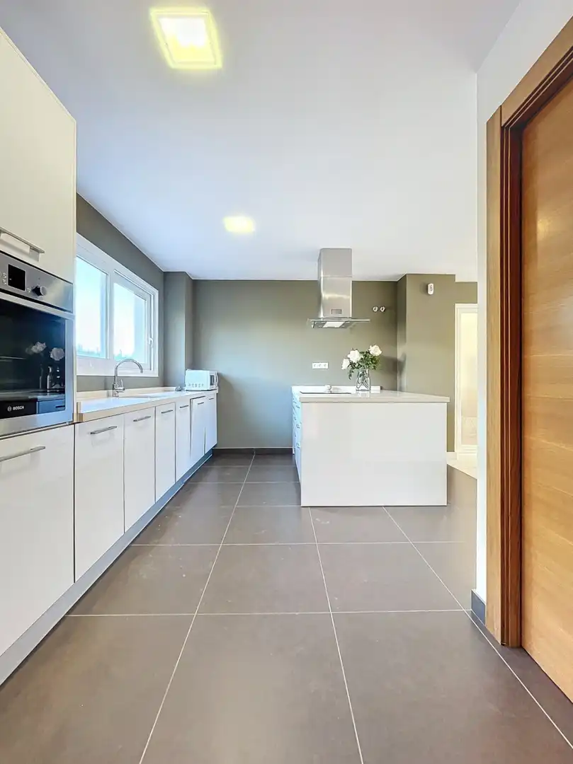 Kitchen of Houses for sale in L'Alfàs del Pi  with Air Conditioner, Heating and Private garden