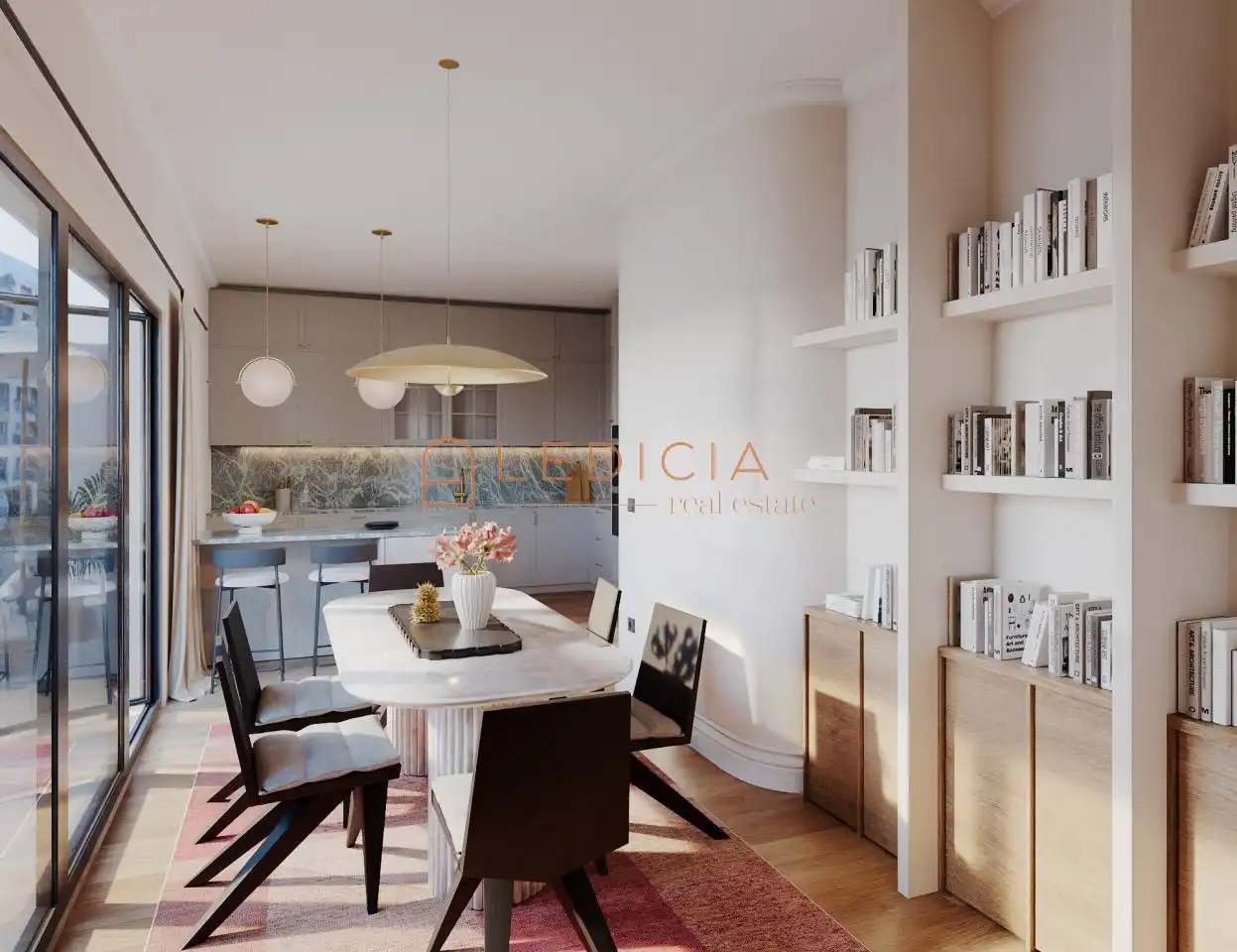 Wohnzimmer von Maisonette zum Verkauf in Vigo  mit Klimaanlage, Heizung und Terrasse