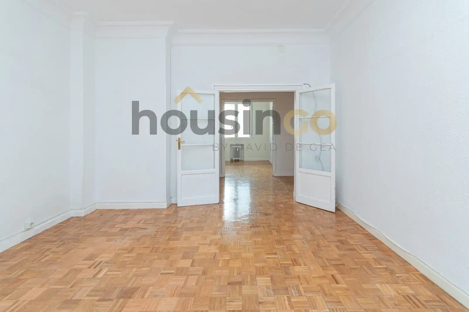 Living room of Flat for sale in Madrid  with Heating
