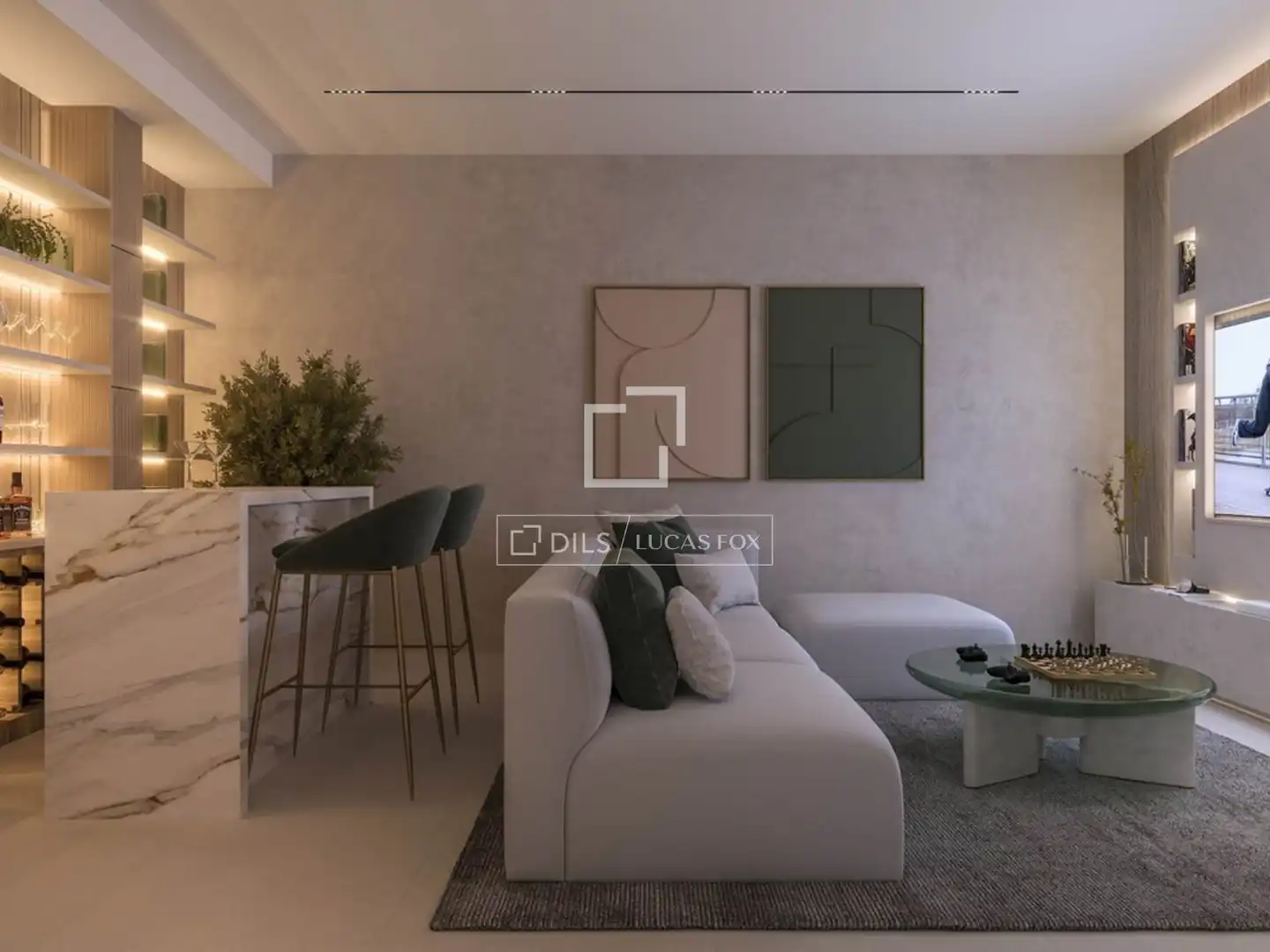 Sala de estar de Casa o chalet en venta en Málaga con Aire acondicionado, Calefacción y Jardín privado