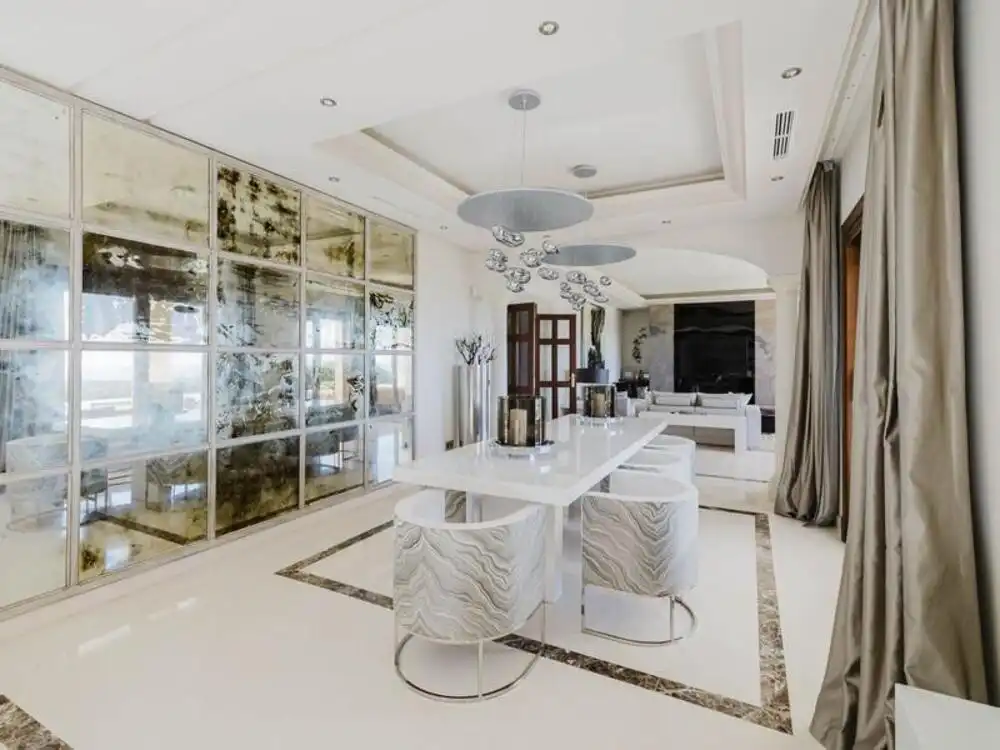 Dining room of Houses for rent in Benahavís  with Air Conditioner, Private garden and Terrace