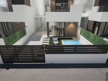 Villa con piscina in vendita a Manuel Acedo 2