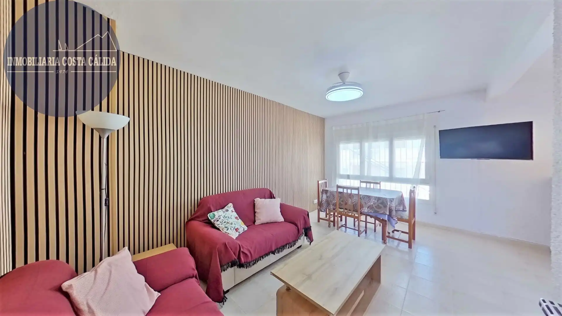 Sala de estar de Piso en venta en Águilas con Aire acondicionado, Calefacción y Terraza