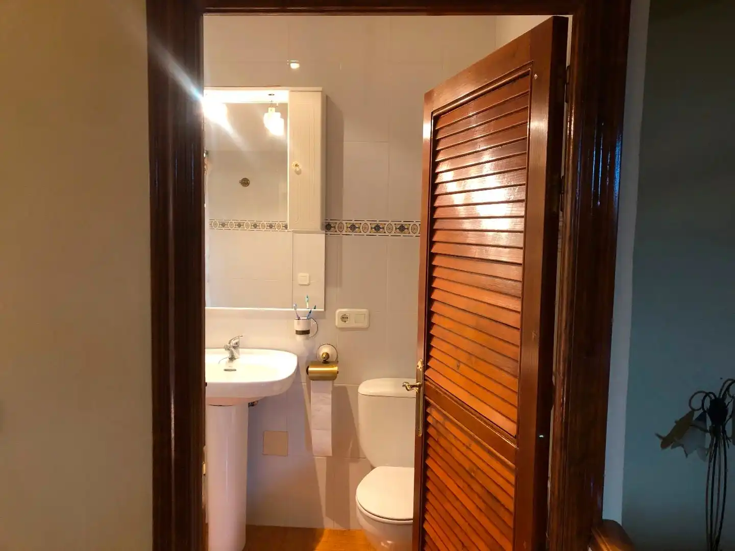 Bathroom of Houses for sale in Alcázar de San Juan  with Air Conditioner, Heating and Private garden