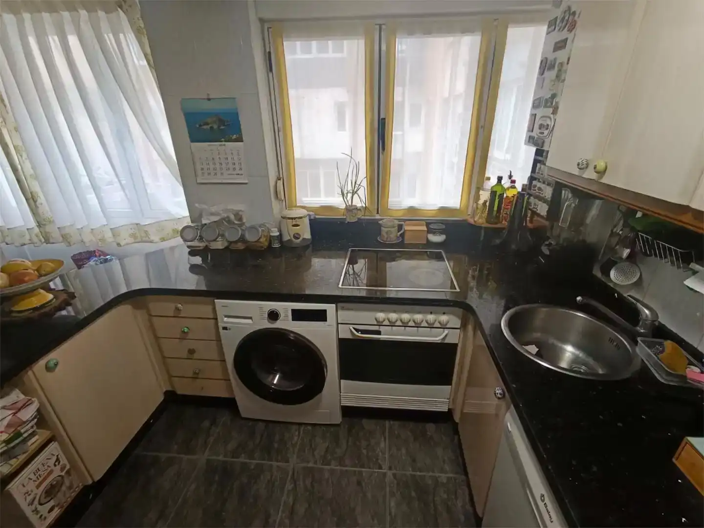 Kitchen of Flat for sale in Gijón 