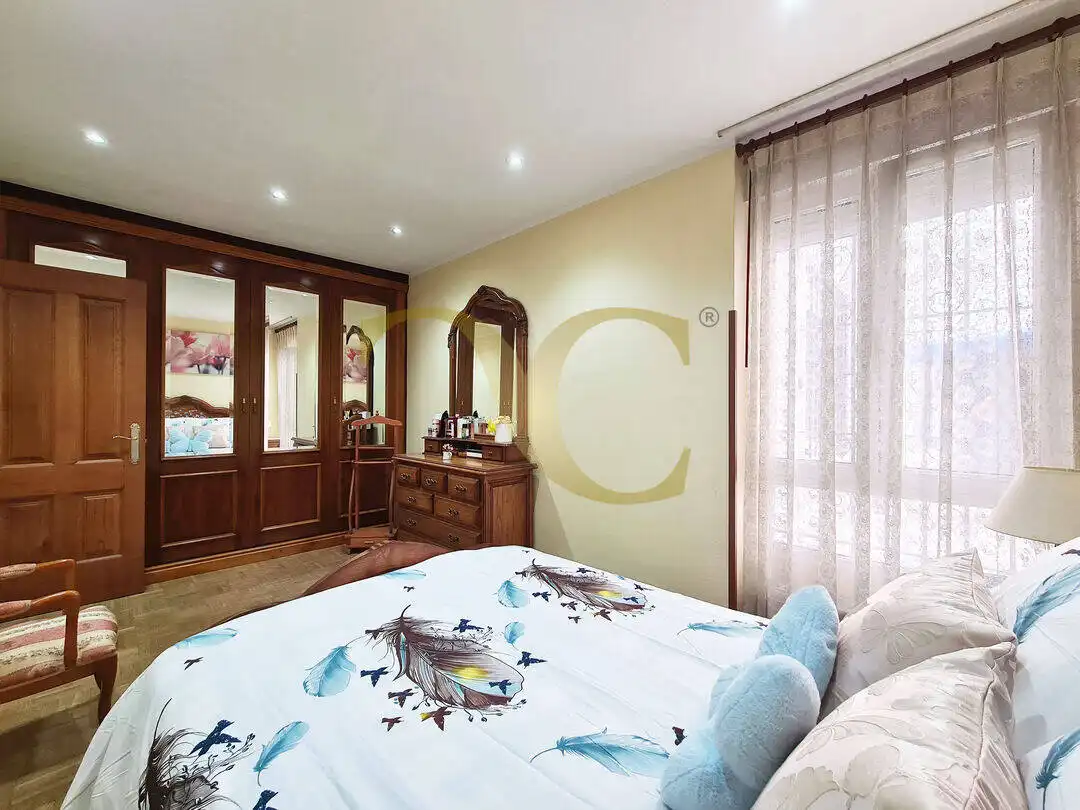 Bedroom of Flat for sale in Gijón   with Heating