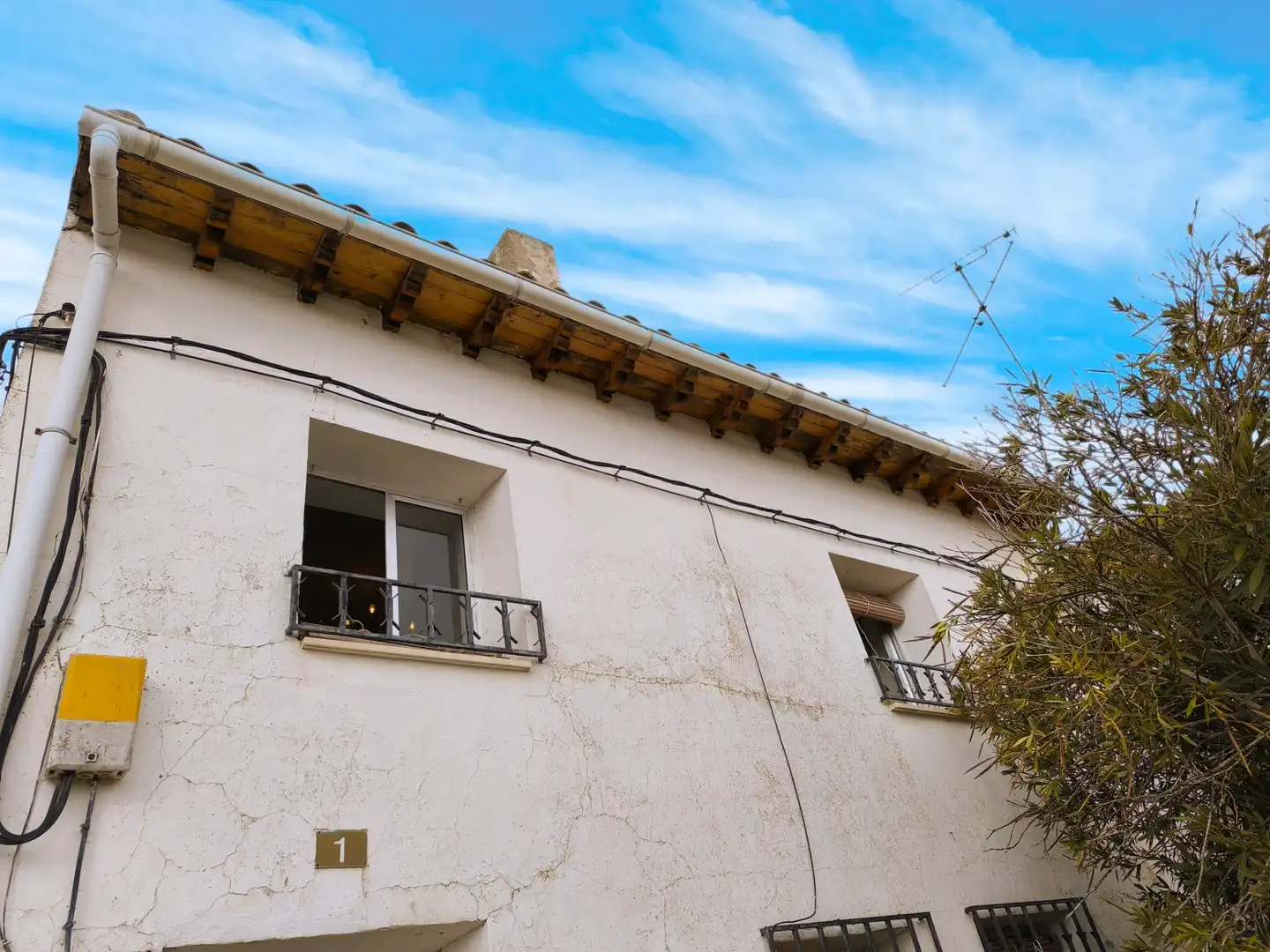 Vista exterior de Casa o chalet en venta en Santa Cecilia del Alcor con Calefacción, Jardín privado y Trastero