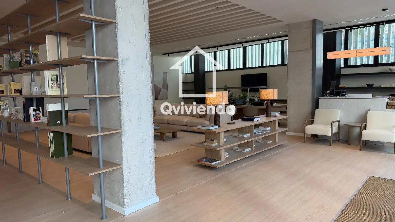 Sala de estar de Piso de alquiler en Terrassa con Aire acondicionado, Calefacción y Parquet