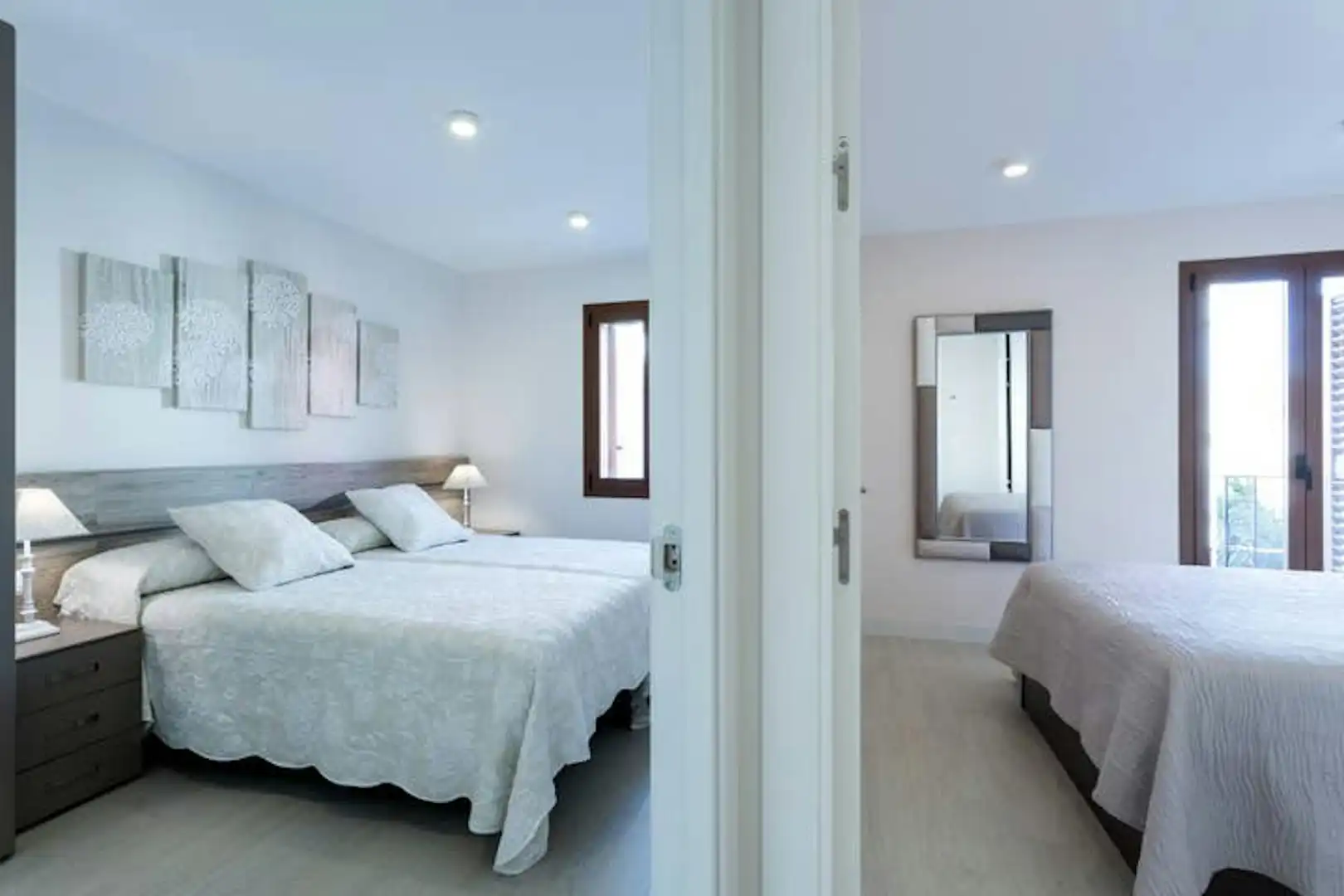 Bedroom of Flat for rent in Sevilla  with Air Conditioner, Heating and Furnished