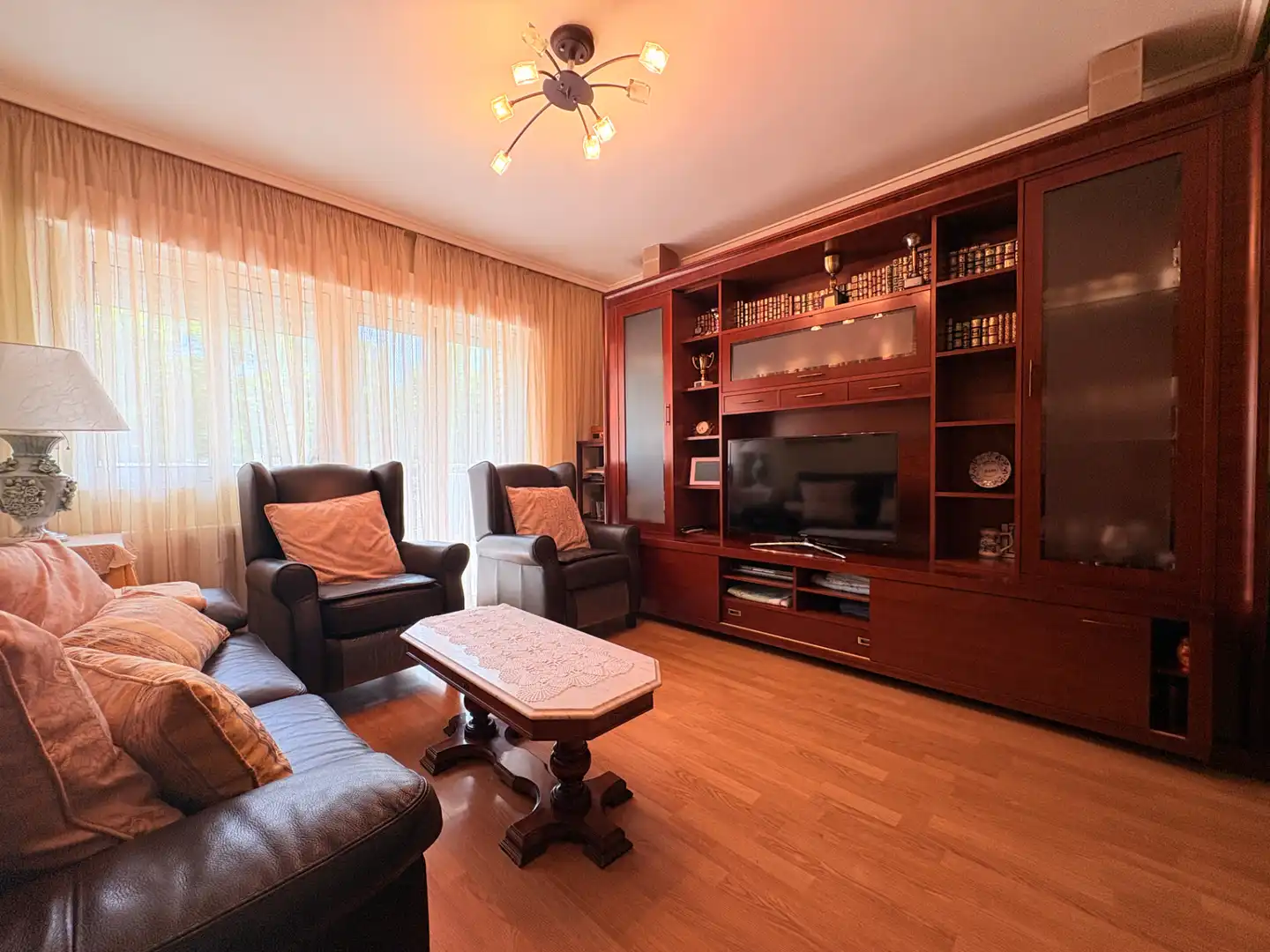 Sala de estar de Piso en venta en Zaragoza con Aire acondicionado, Calefacción y Terraza