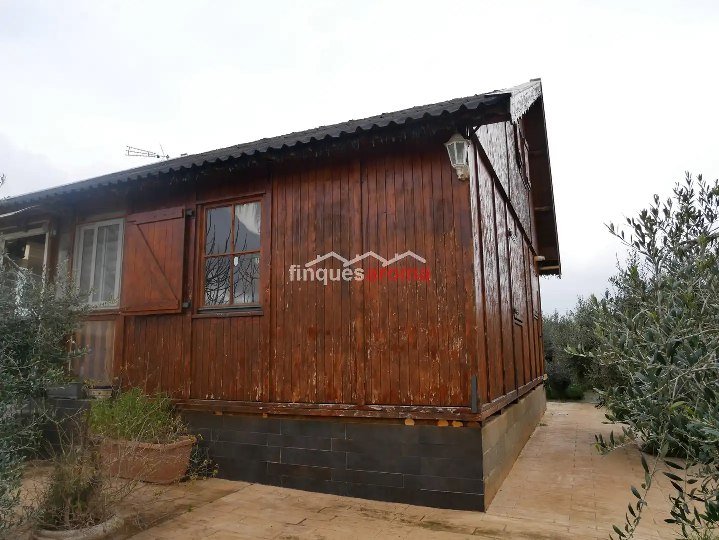 Vista exterior de Casa o chalet en venta en El Pla de Santa Maria con Piscina, Amueblado y Horno