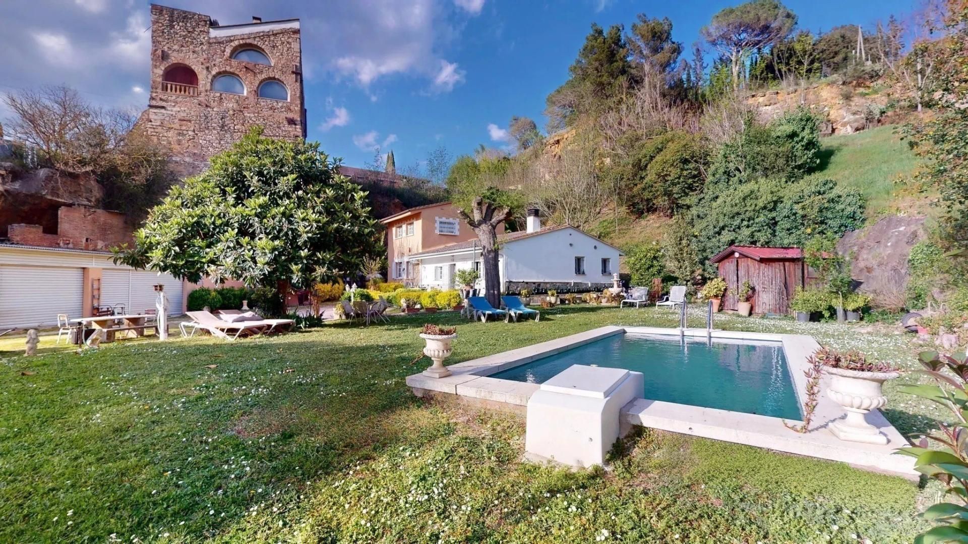 Garden of House or chalet for sale in Girona Capital  with Air Conditioner, Heating and Terrace