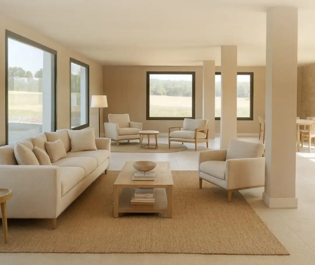 Sala de estar de Finca rústica en venta en Almacelles