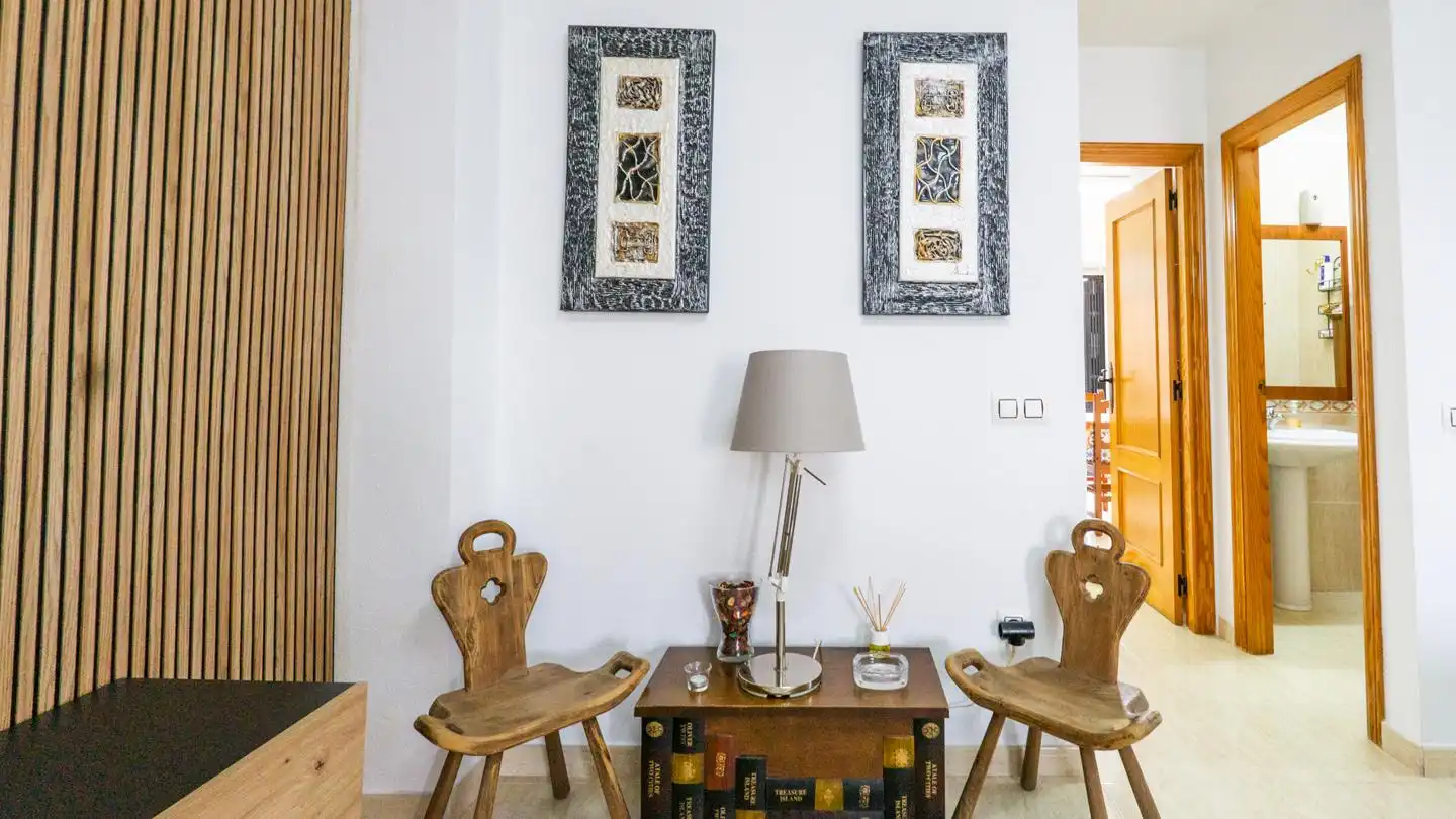 Living room of Detached homes for sale in Santa Pola  with Air Conditioner, Terrace and Swimming Pool
