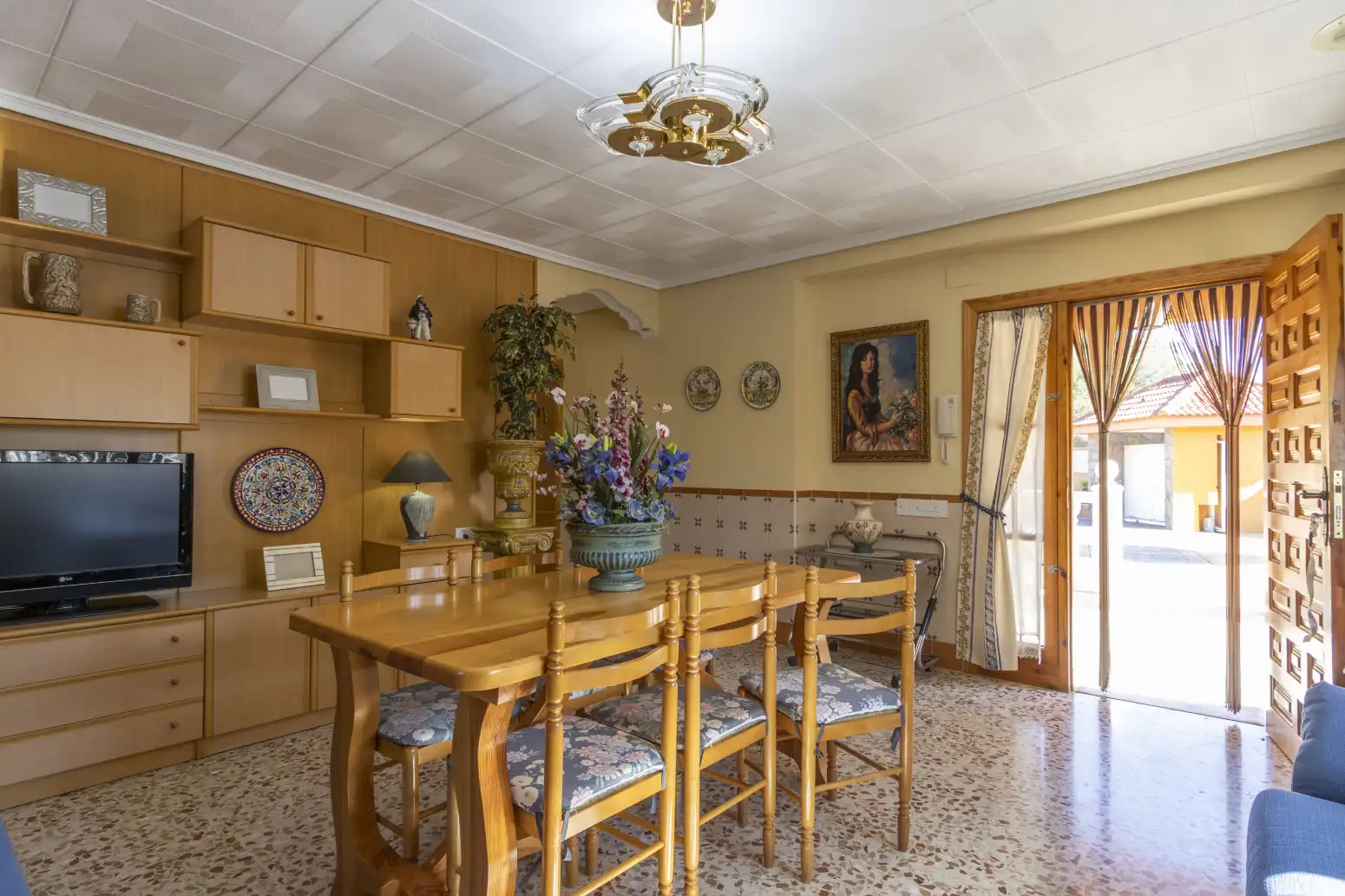 Comedor de Casa o chalet en venta en Llíria con Aire acondicionado, Jardín privado y Terraza