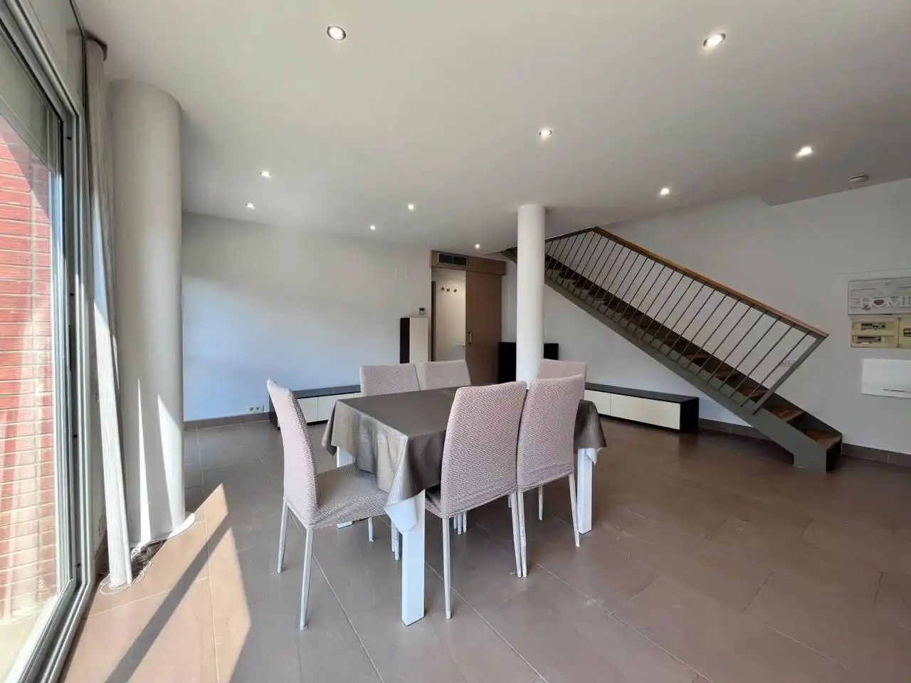 Dining room of Flat for rent in Sant Sadurní d'Anoia  with Air Conditioner, Terrace and Balcony