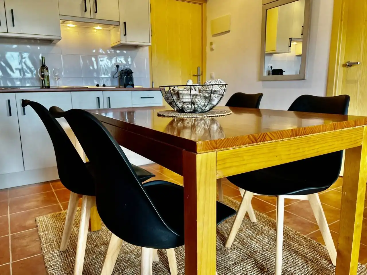 Comedor de Apartamento de alquiler en Alp con Calefacción, Terraza y Amueblado