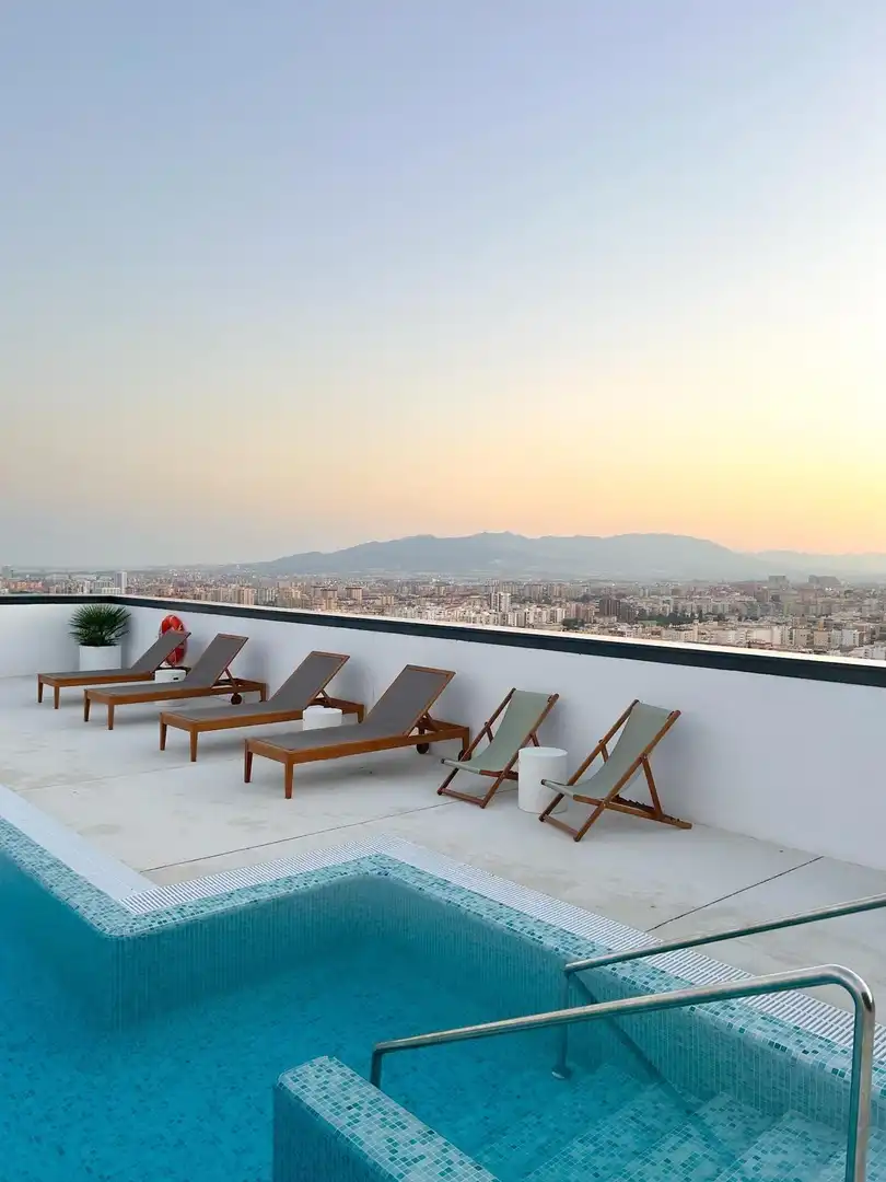 Terrasse von Wohnungen zum Verkauf in Málaga mit Klimaanlage, Heizung und Terrasse