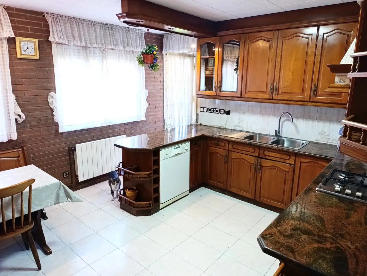 Cocina de Piso en venta en Malgrat de Mar con Calefacción, Terraza y Trastero
