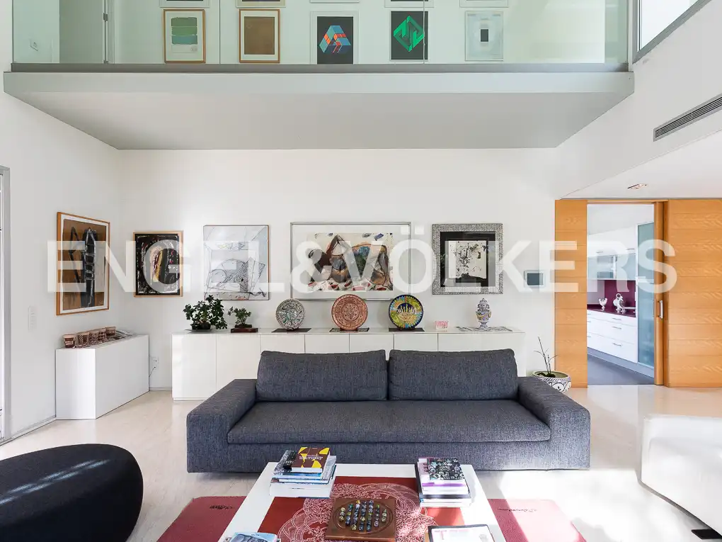Sala d'estar de Casa o xalet en venda en Rugat amb Aire condicionat, Calefacció i Jardí privat