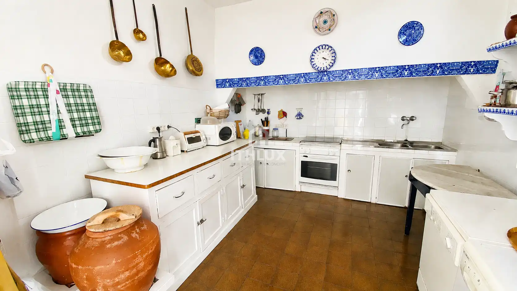 Küche von Einfamilien-Reihenhaus zum Verkauf in Torremocha mit Klimaanlage, Heizung und Terrasse
