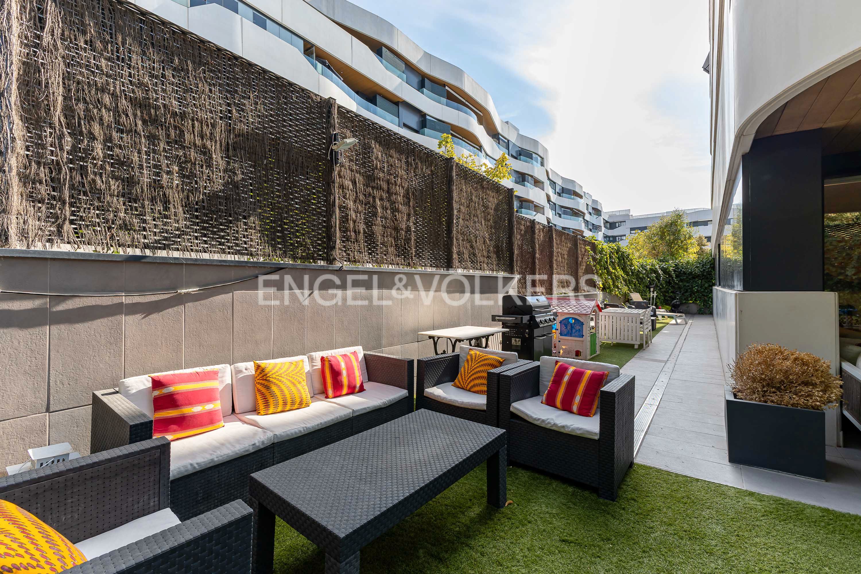 Terraza de Apartamento en venta en Alcobendas con Aire acondicionado, Calefacción y Jardín privado