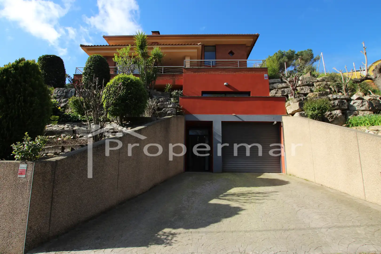 Außenansicht von Haus oder Chalet zum Verkauf in Sant Antoni de Vilamajor mit Klimaanlage, Heizung und Privatgarten