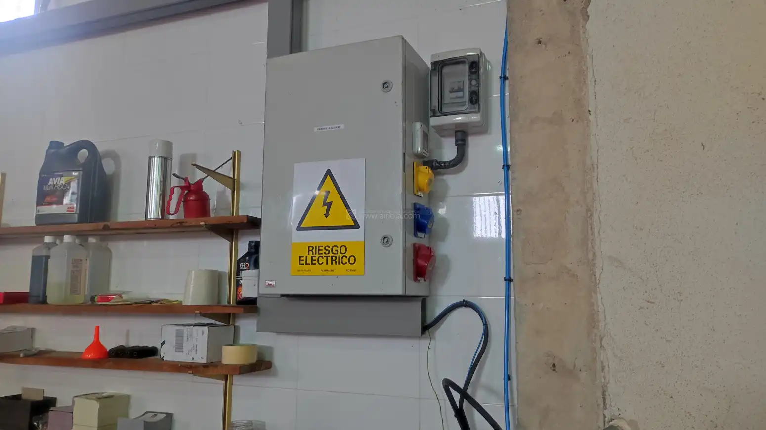 Aparcament de Nau industrial de lloguer en Navarrete