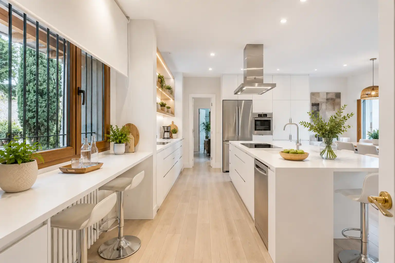Cocina de Casa o chalet en venta en Torrelodones con Aire acondicionado, Calefacción y Jardín privado