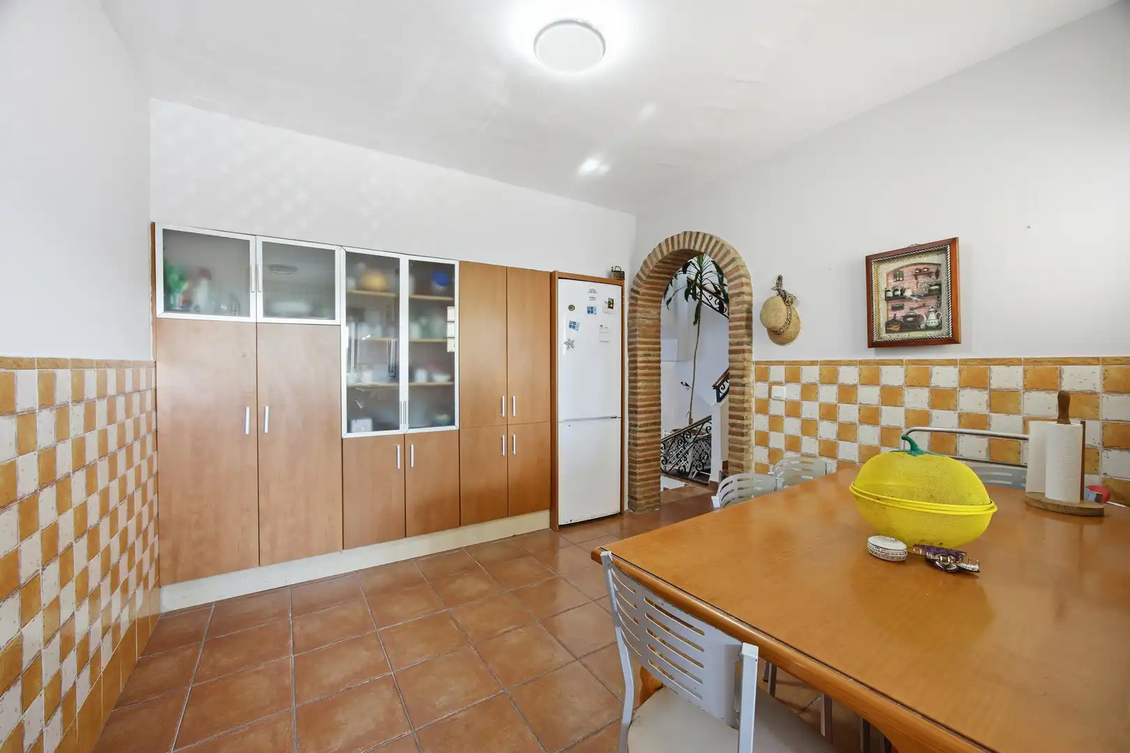 Cocina de Casa o chalet en venta en Casares con Jardín privado, Terraza y Piscina
