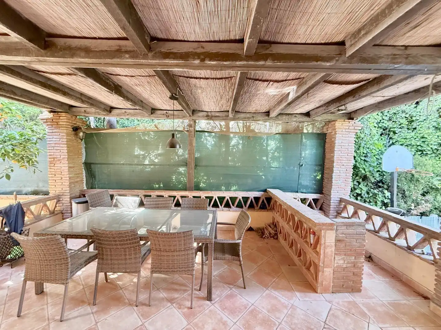 Terrace of Detached homes for sale in Mijas  with Air Conditioner, Heating and Private garden