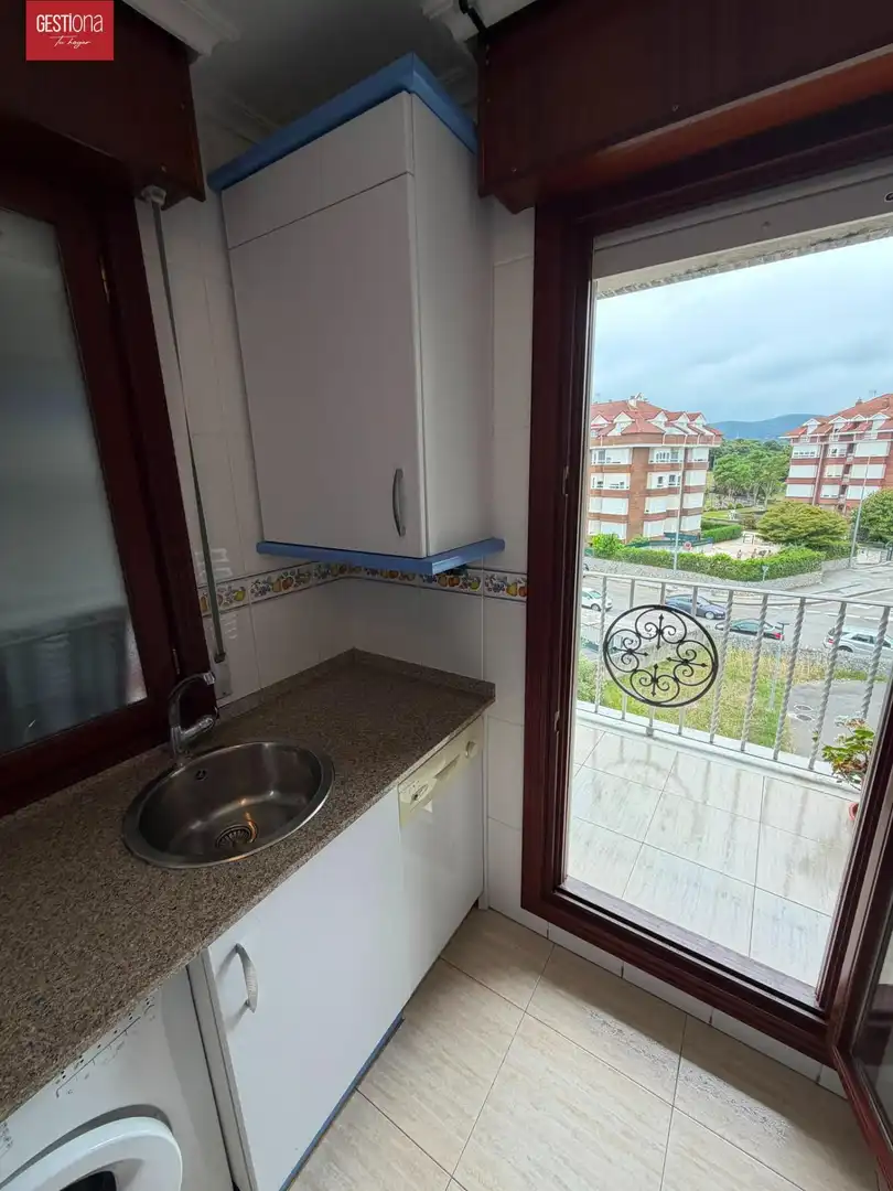 Kitchen of Flat for sale in Noja  with Heating, Storage room and Balcony