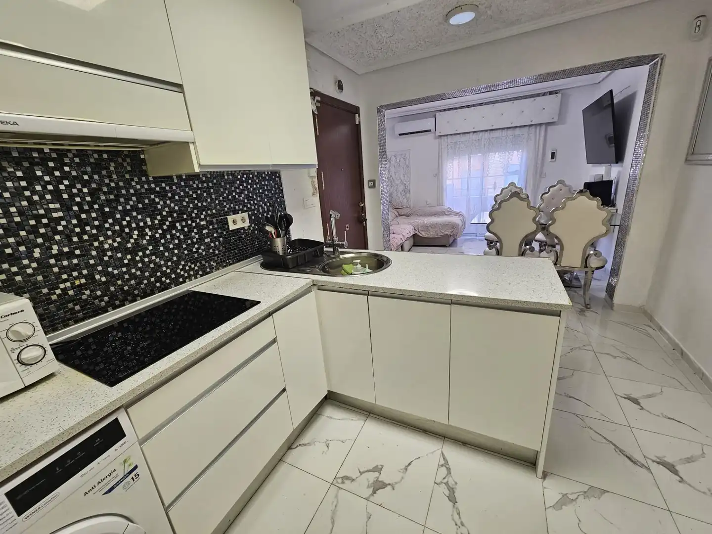 Cocina de Piso en venta en Valencia con Aire acondicionado, Amueblado y Balcón