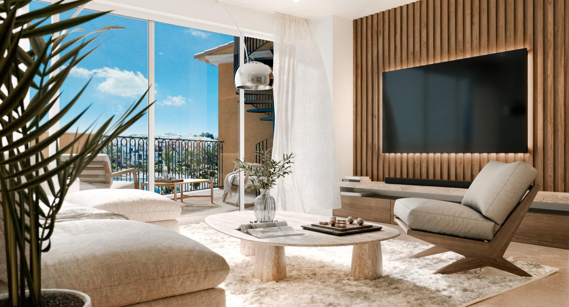 Living room of Attic for sale in Felanitx  with Air Conditioner, Heating and Private garden