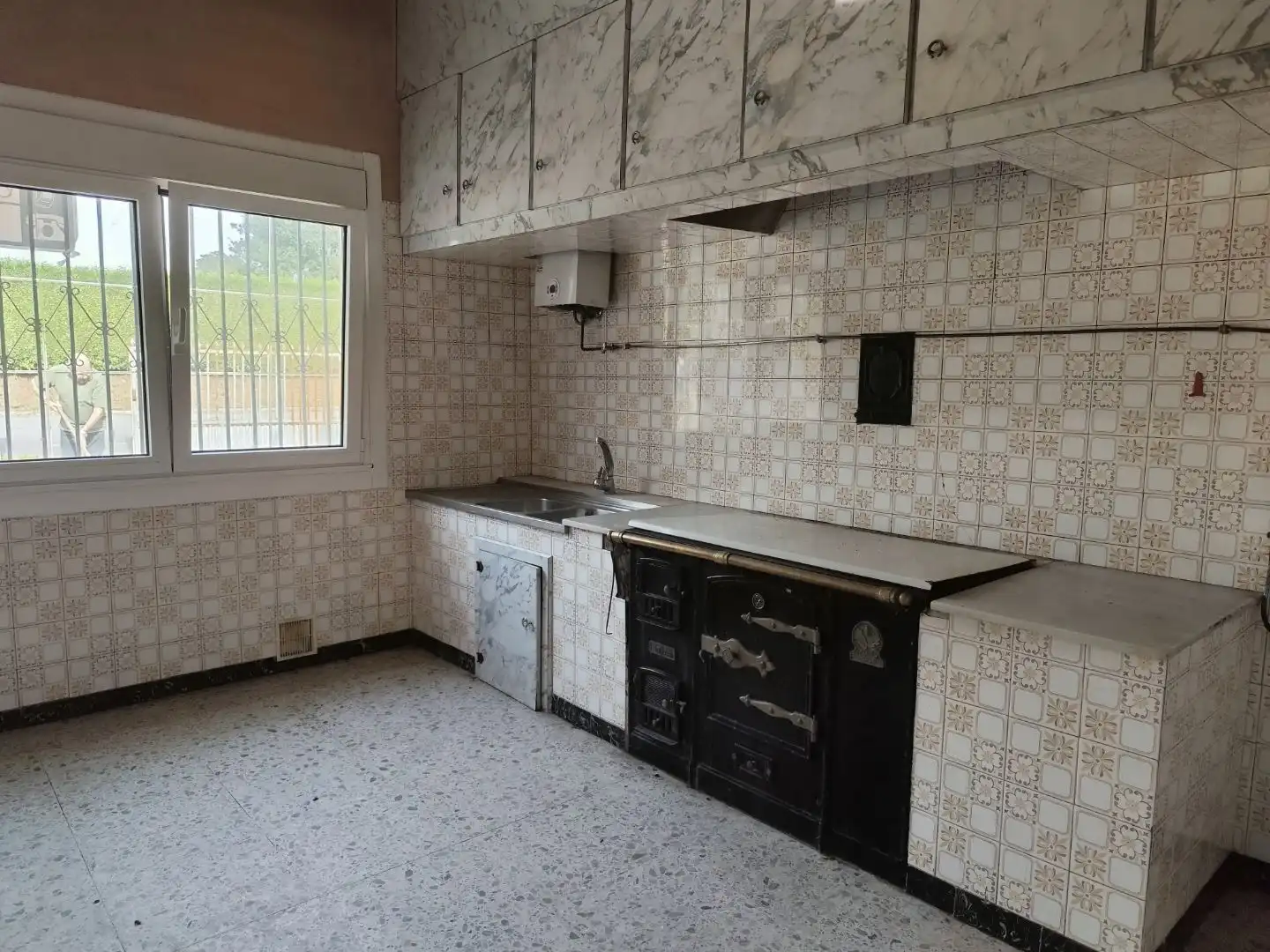 Cocina de Casa o chalet en venta en A Laracha  