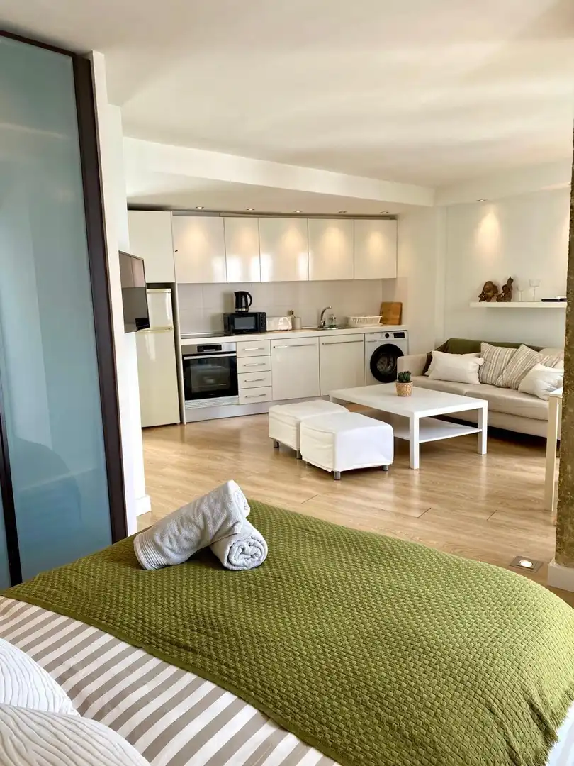 Living room of Apartments for sale in Valencia  with Air Conditioner, Heating and Furnished