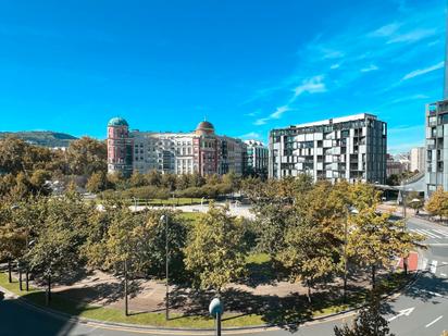 Exterior view of Flat for sale in Bilbao   with Air Conditioner, Heating and Parquet flooring
