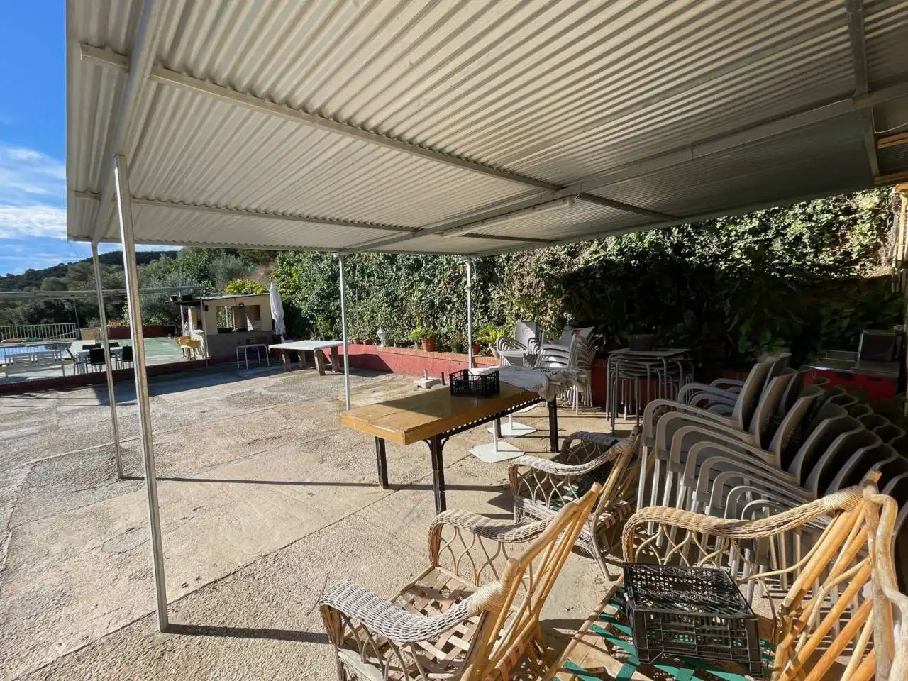 Terraza de Finca rústica en venta en Estepona con Jardín privado y Piscina