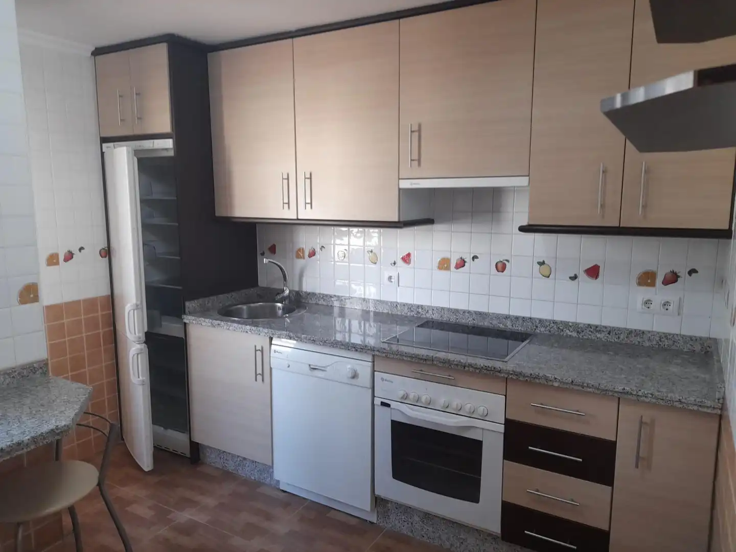 Küche von Wohnung zum Verkauf in Cáceres mit Heizung, Terrasse und Abstellraum