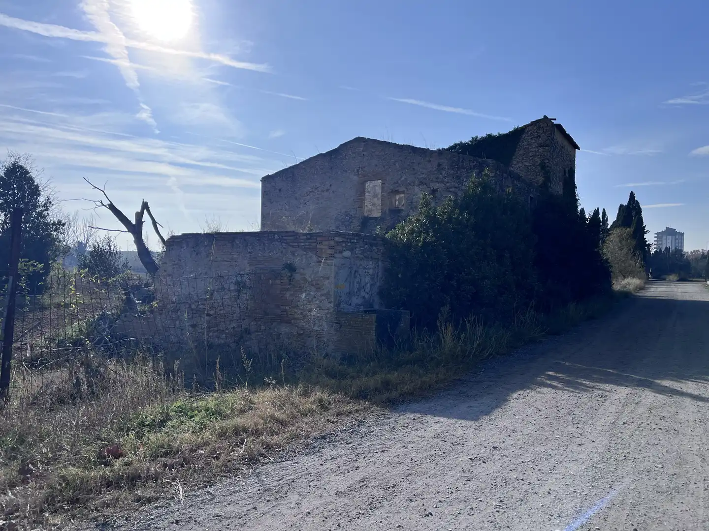 Vista exterior de Finca rústica en venda en Figueres