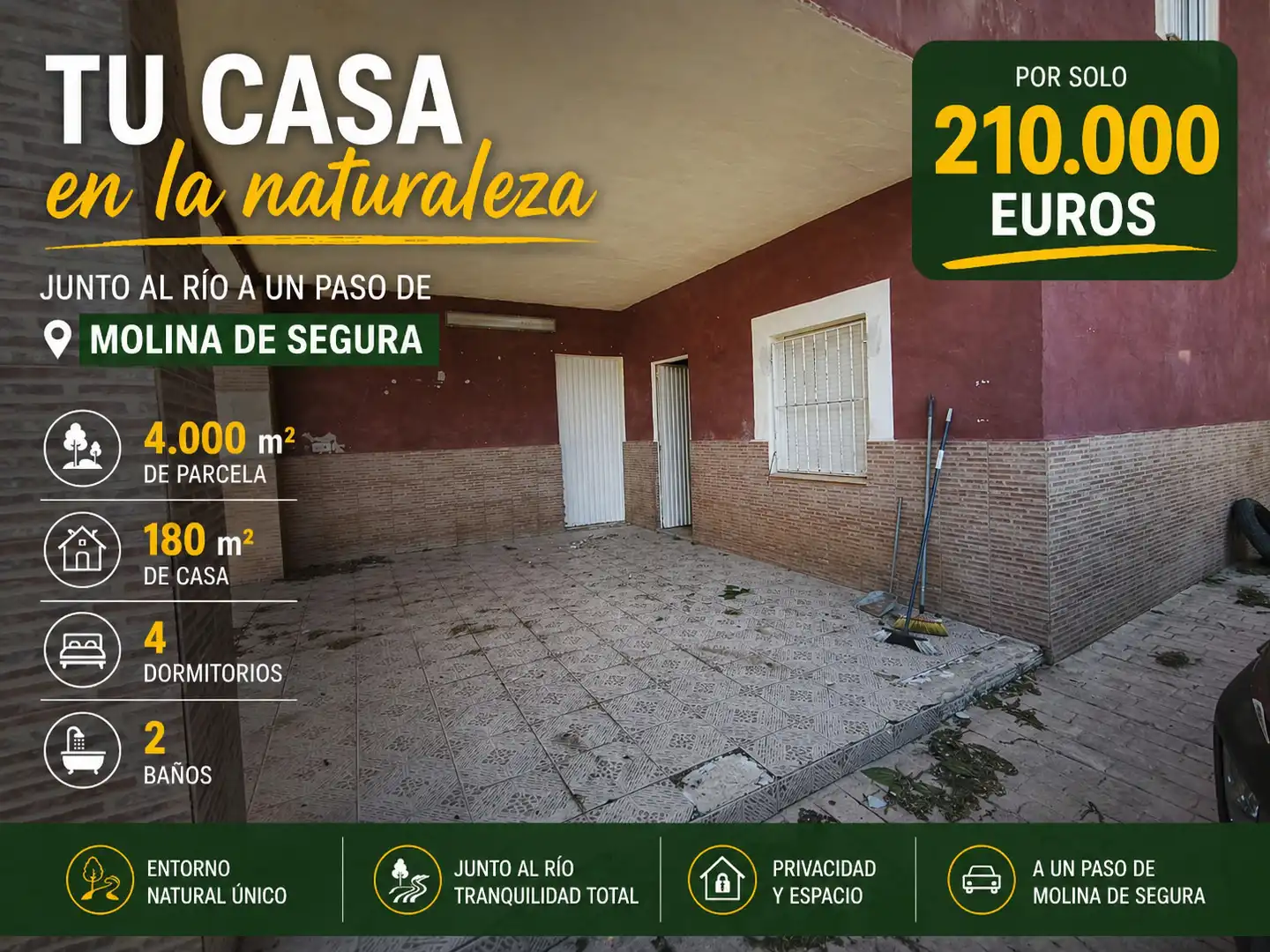 Houses for sale in Molina de Segura