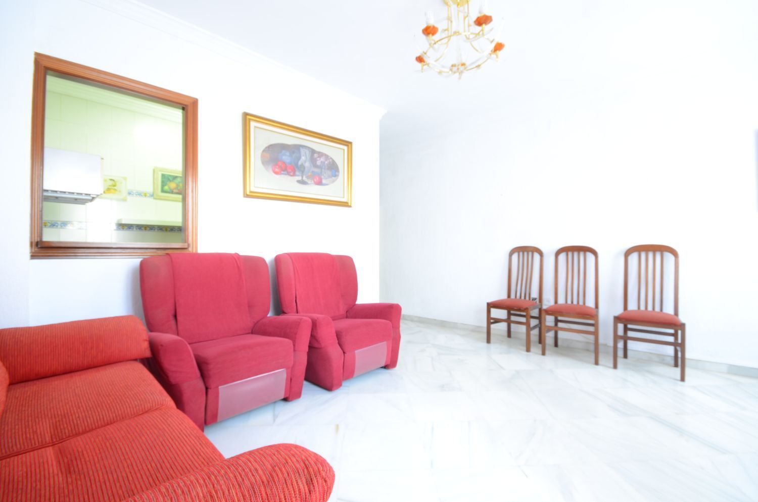 Living room of Flat for sale in  Huelva Capital  with Air Conditioner