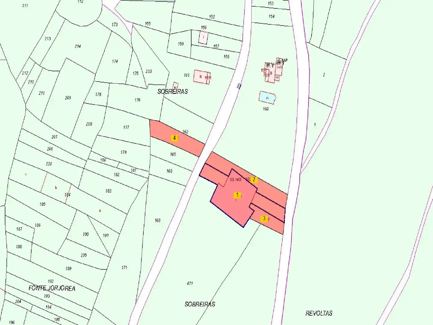 Residencial en venda en Pazos de Borbén